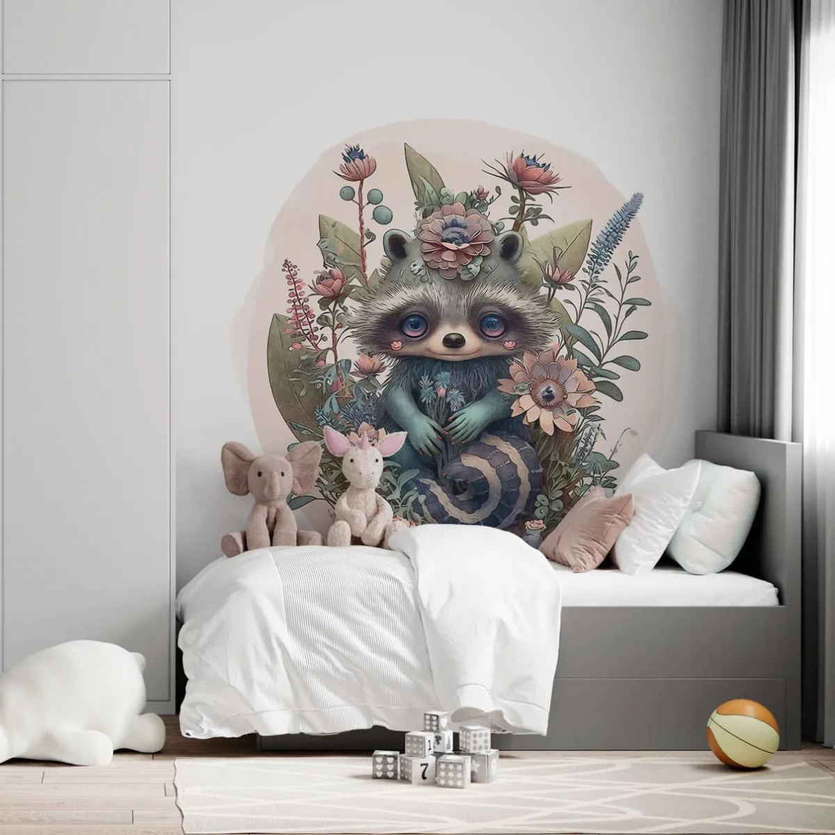 naklejka ZOOVIBES szop dekoracja ścienna do pokoju dziecka