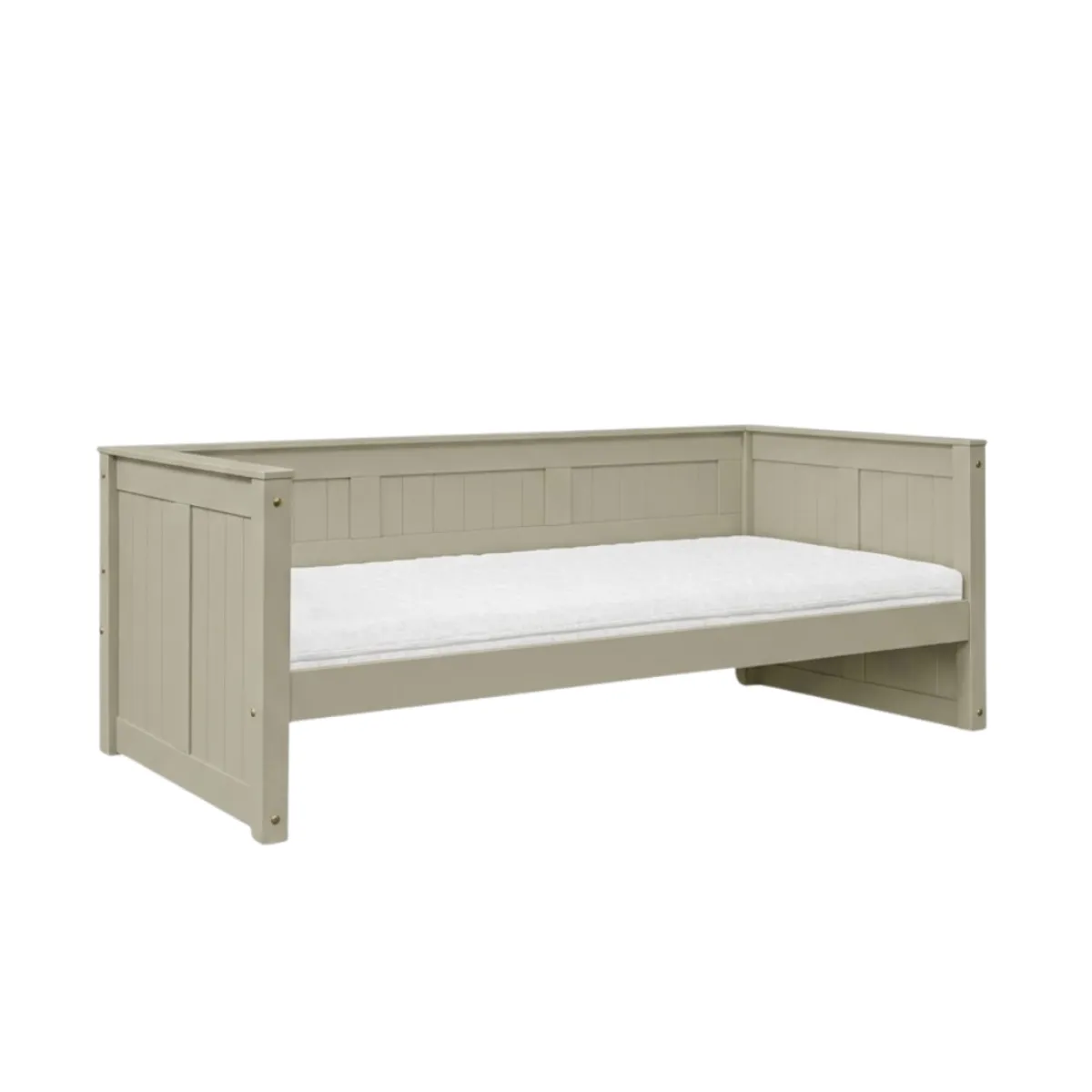 Szałwiowe łóżko Daybed Collet 90 x 200 cm INMONDO z płyciną