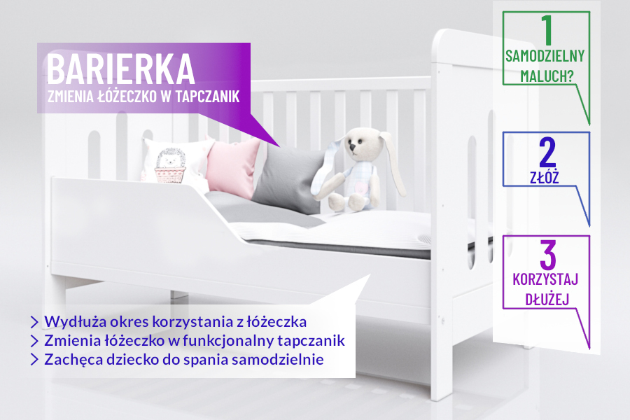 łóżeczko niemowlęce dla chłopca