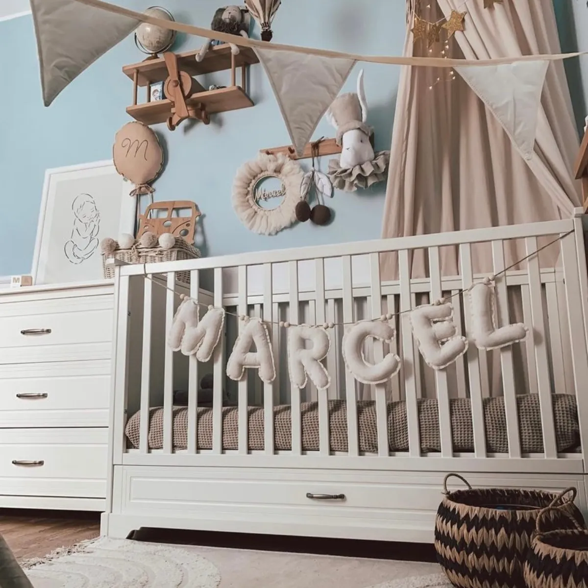 Łóżeczko dziecięce Melody Novelies 70x140 białe z funkcją tapczanika