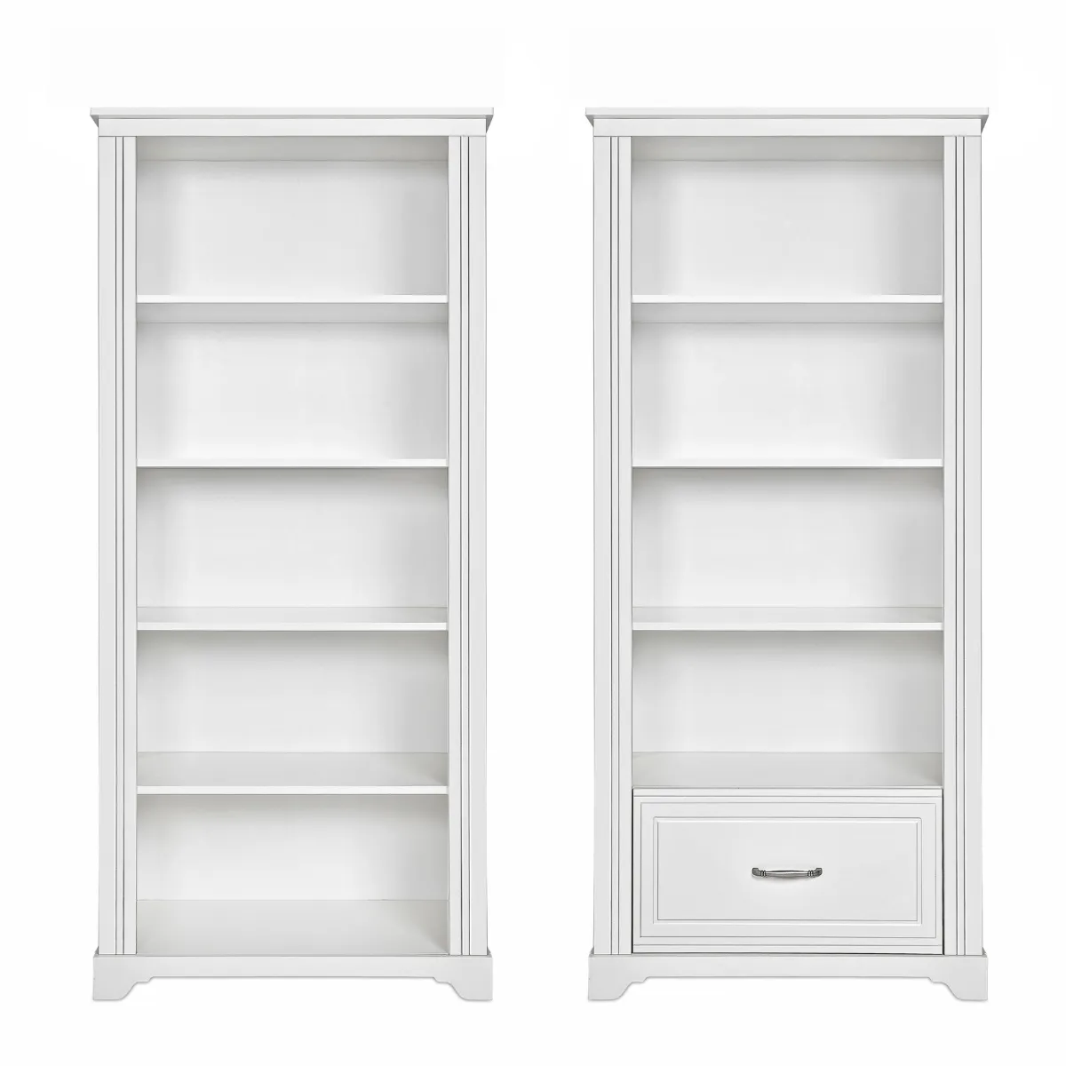 Biały regał dziecięcy Melody Novelies do pokoju dziecka