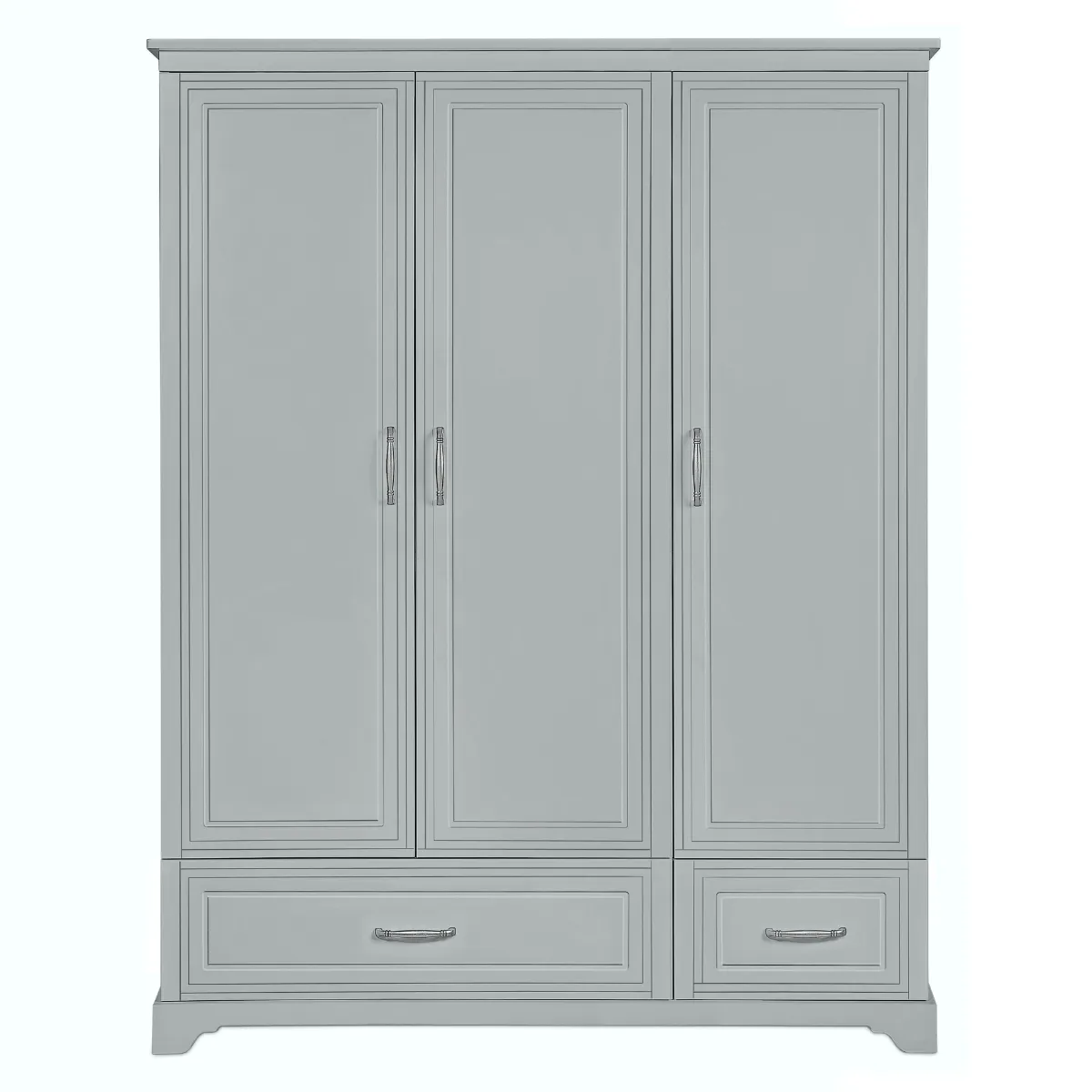 Szafa 3-drzwiowa Melody Novelies szara do pokoju dziecka