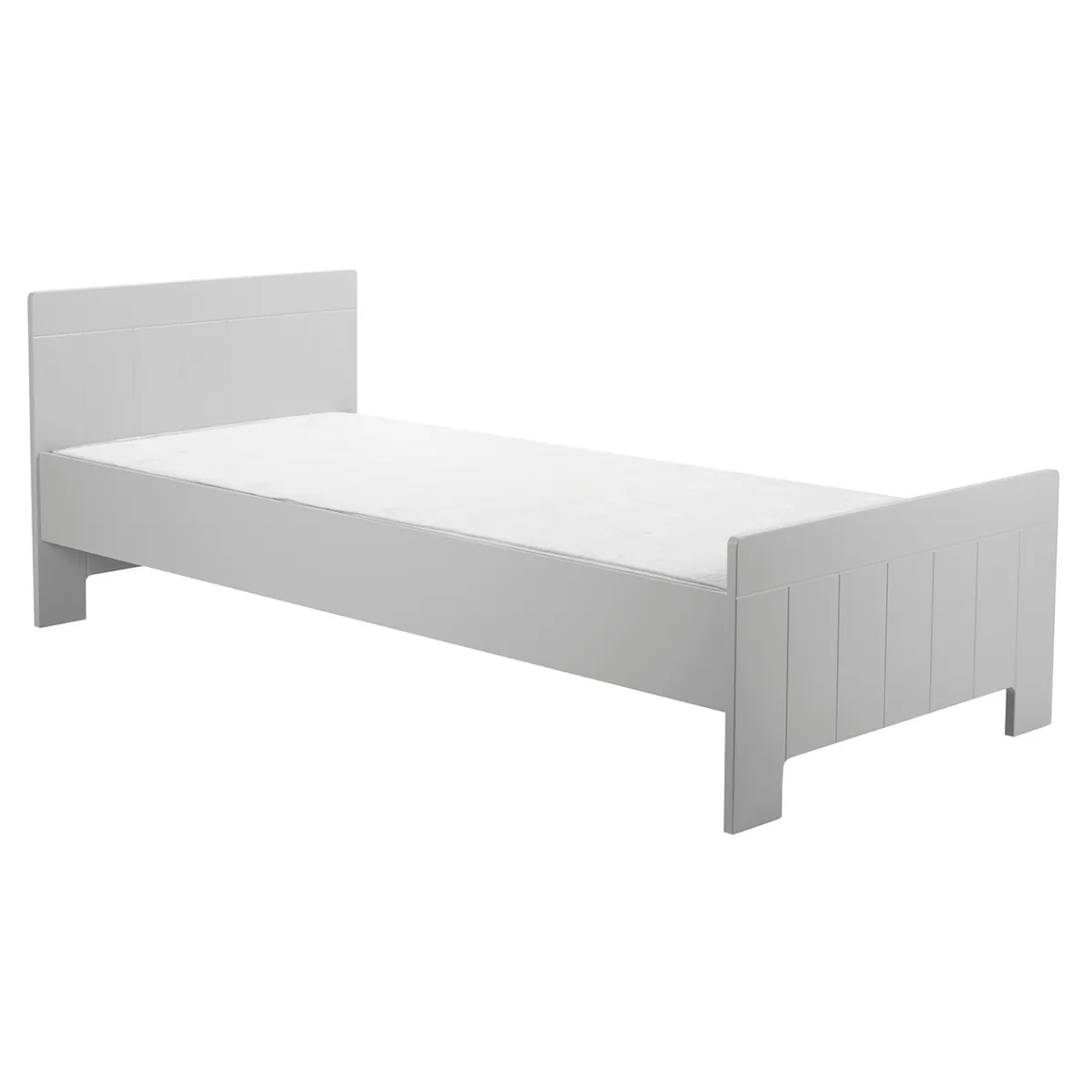 Szare łóżko Pinio Calmo w aranżacji pokoju dziecka