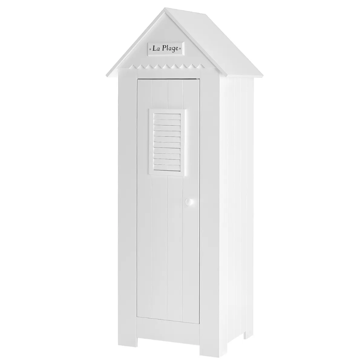 Wymiary białej szafy 1-drzwiowej Pinio Marsylia