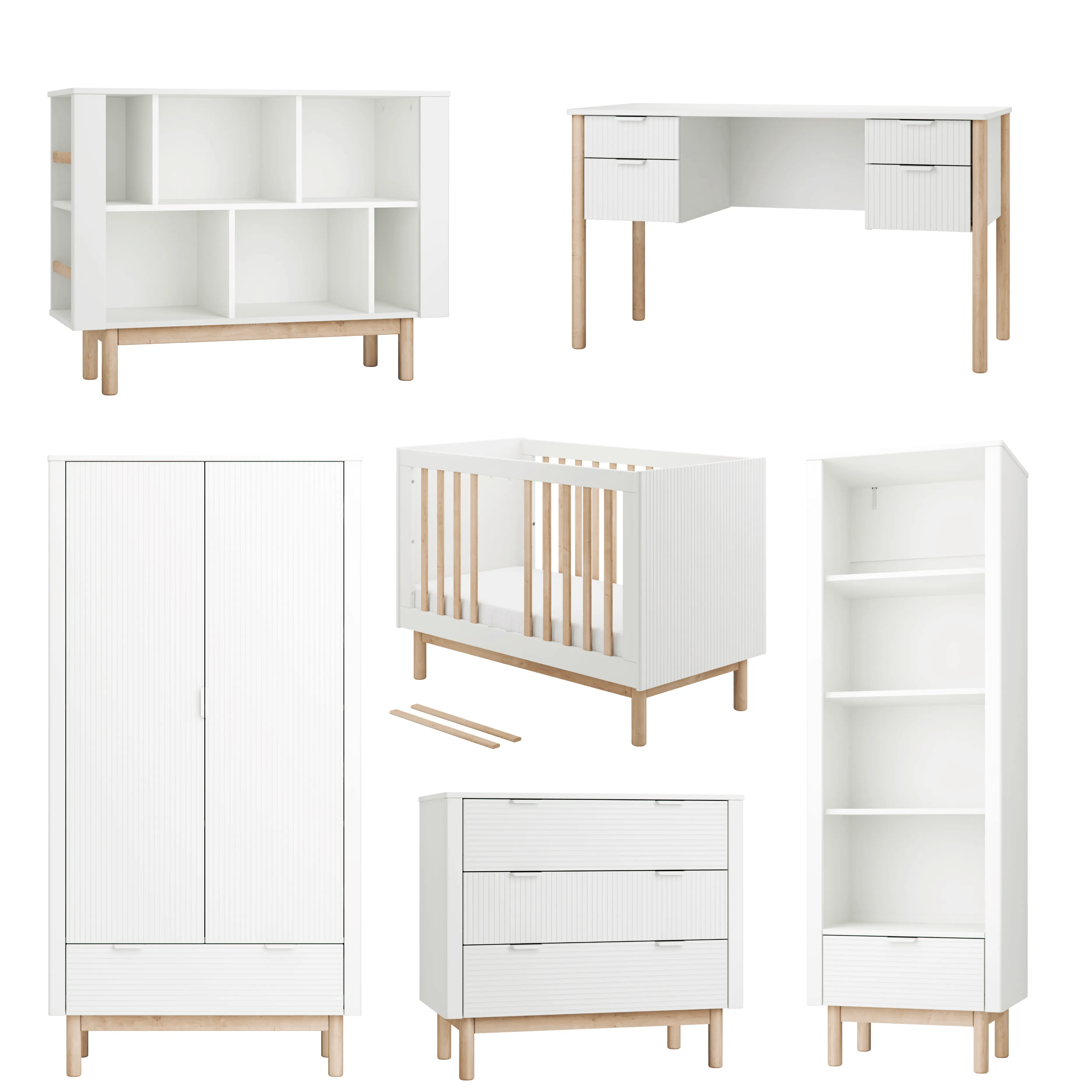 meble dziecięce MILOO białe