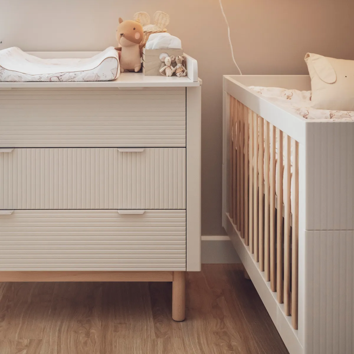 Komoda dziecięca PINIO MILOO szampańska aranżacja pokoju dziecka