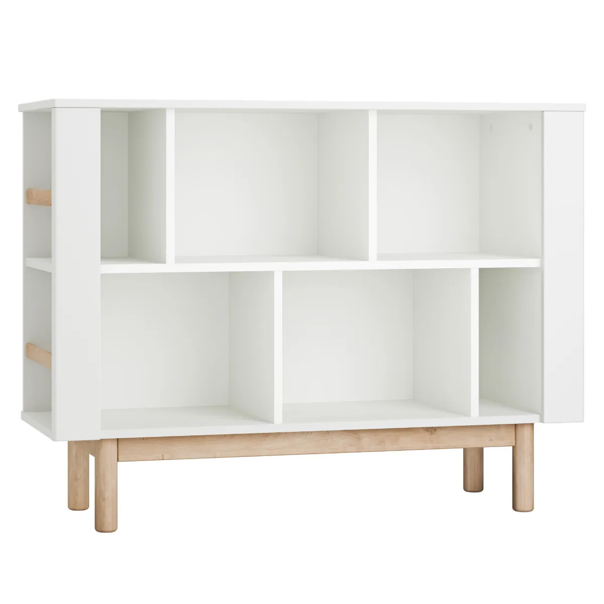 Wymiary regału dziecięcego PINIO MILOO białego