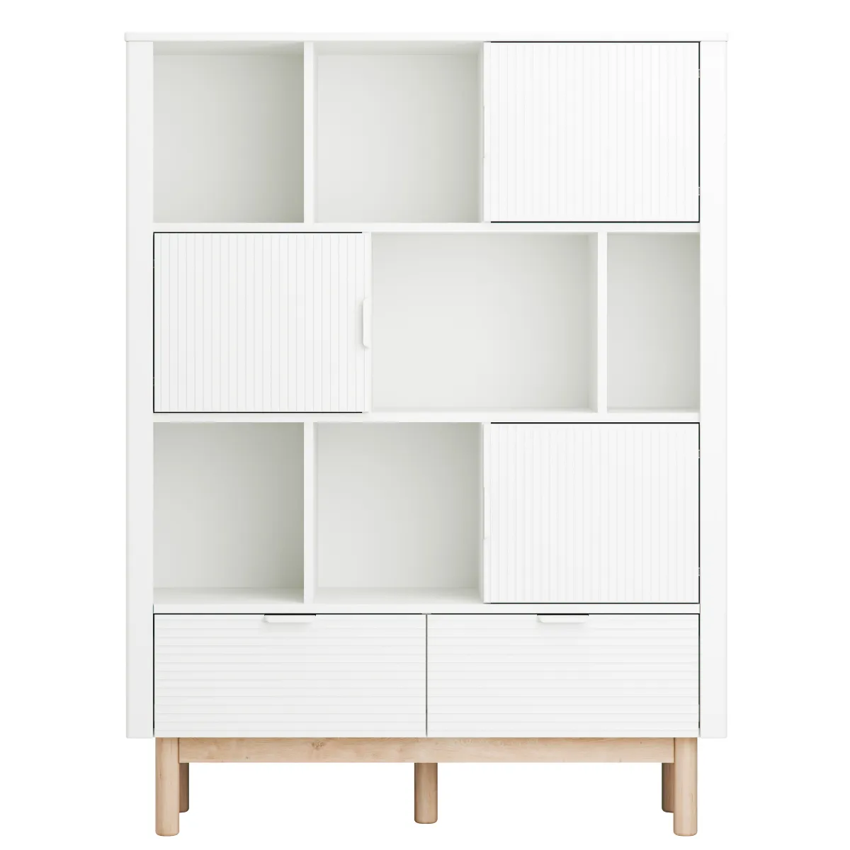 Regał PINIO MILOO biały w pokoju dziecka