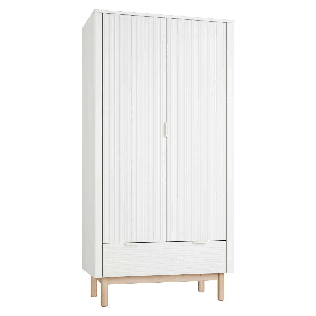 Szafa dziecięca PINIO MILOO biała w pokoju dziecka