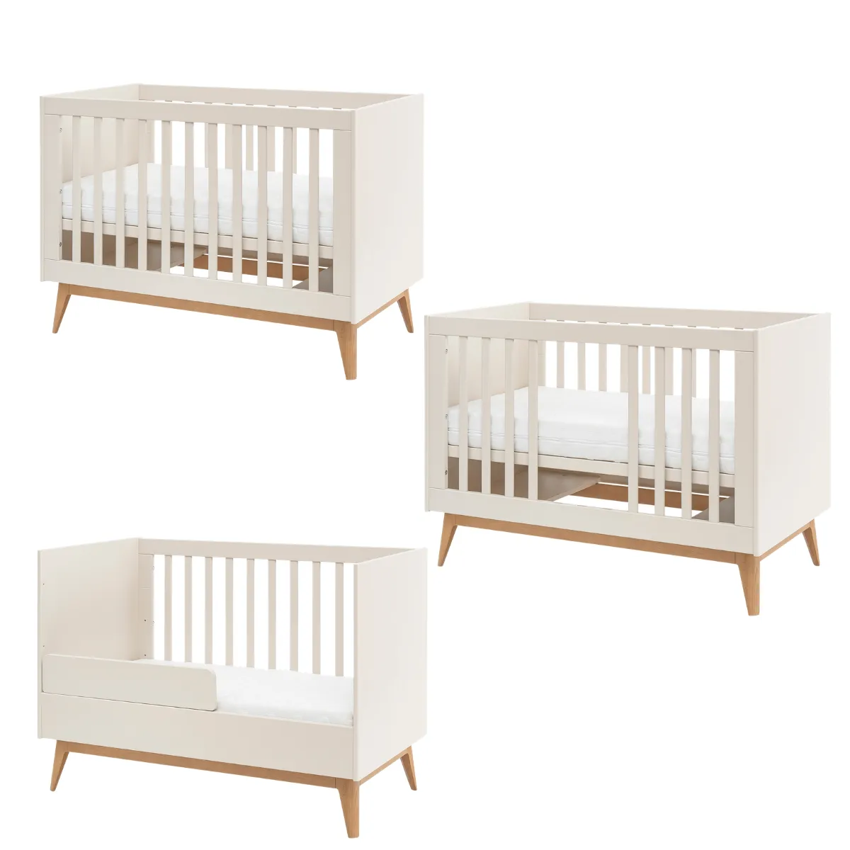 Łóżeczko Pinio Seth 120x60 w aranżacji pokoju dziecka