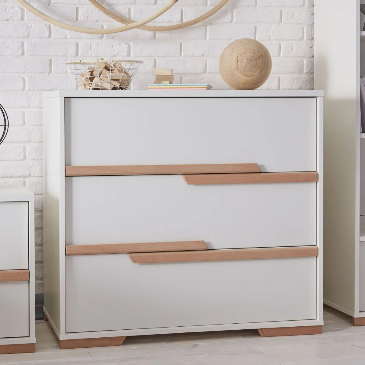 Komoda dziecięca Pinio Snap 3-szufladowa