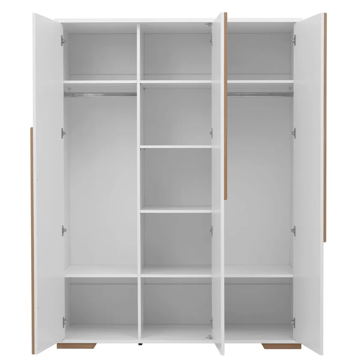 Wnętrze szafy dziecięcej Pinio Snap 3-drzwiowej