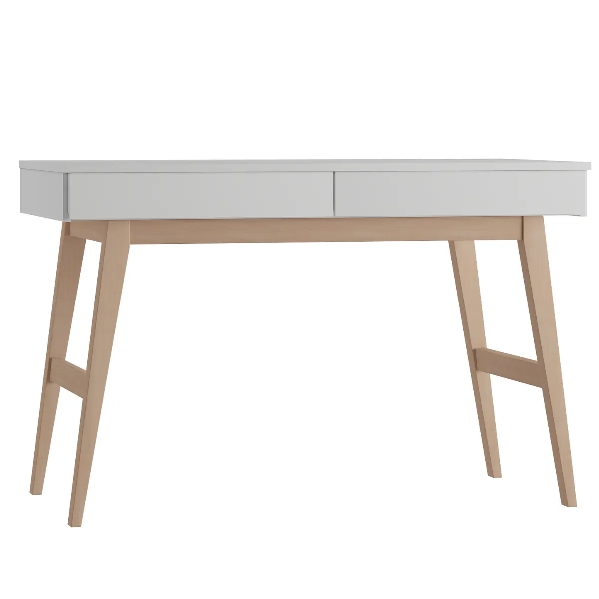 Biurko dziecięce PINIO SWING białe z szufladami