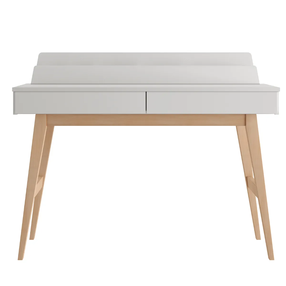 Biurko PINIO SWING białe w aranżacji