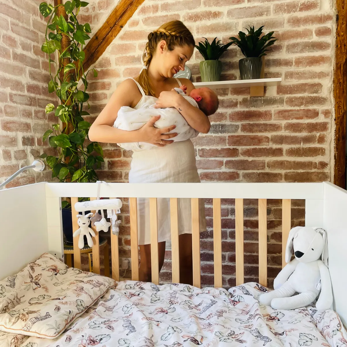 wymiary łóżeczka PINIO SWING 120x60