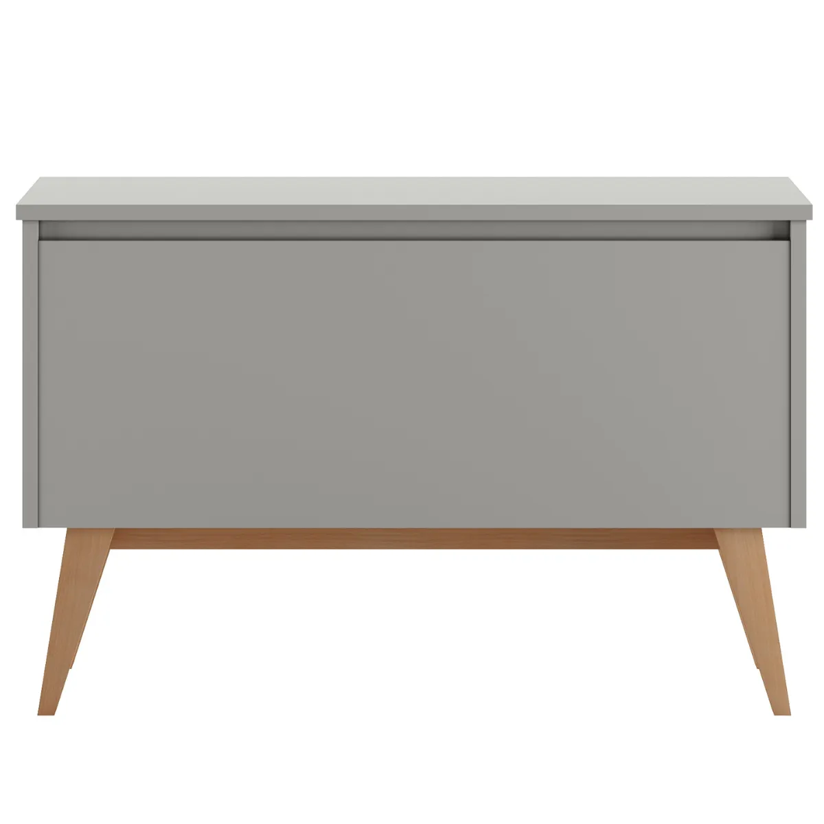 szara skrzynia dziecięca PINIO SWING