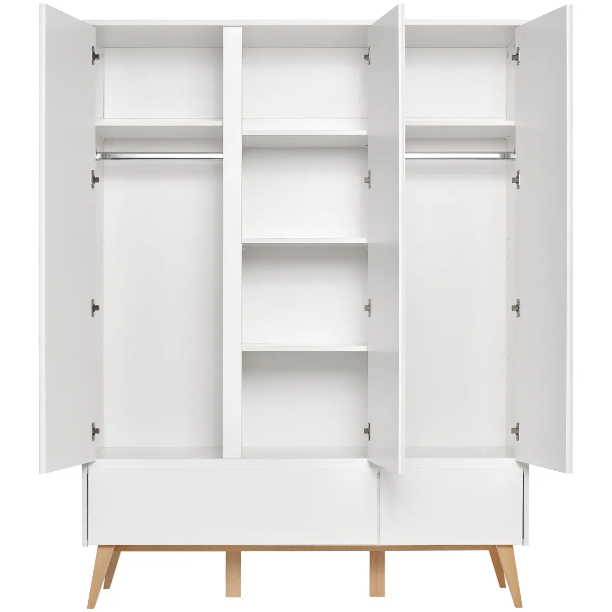 Szafa PINIO SWING biała w pokoju dziecka