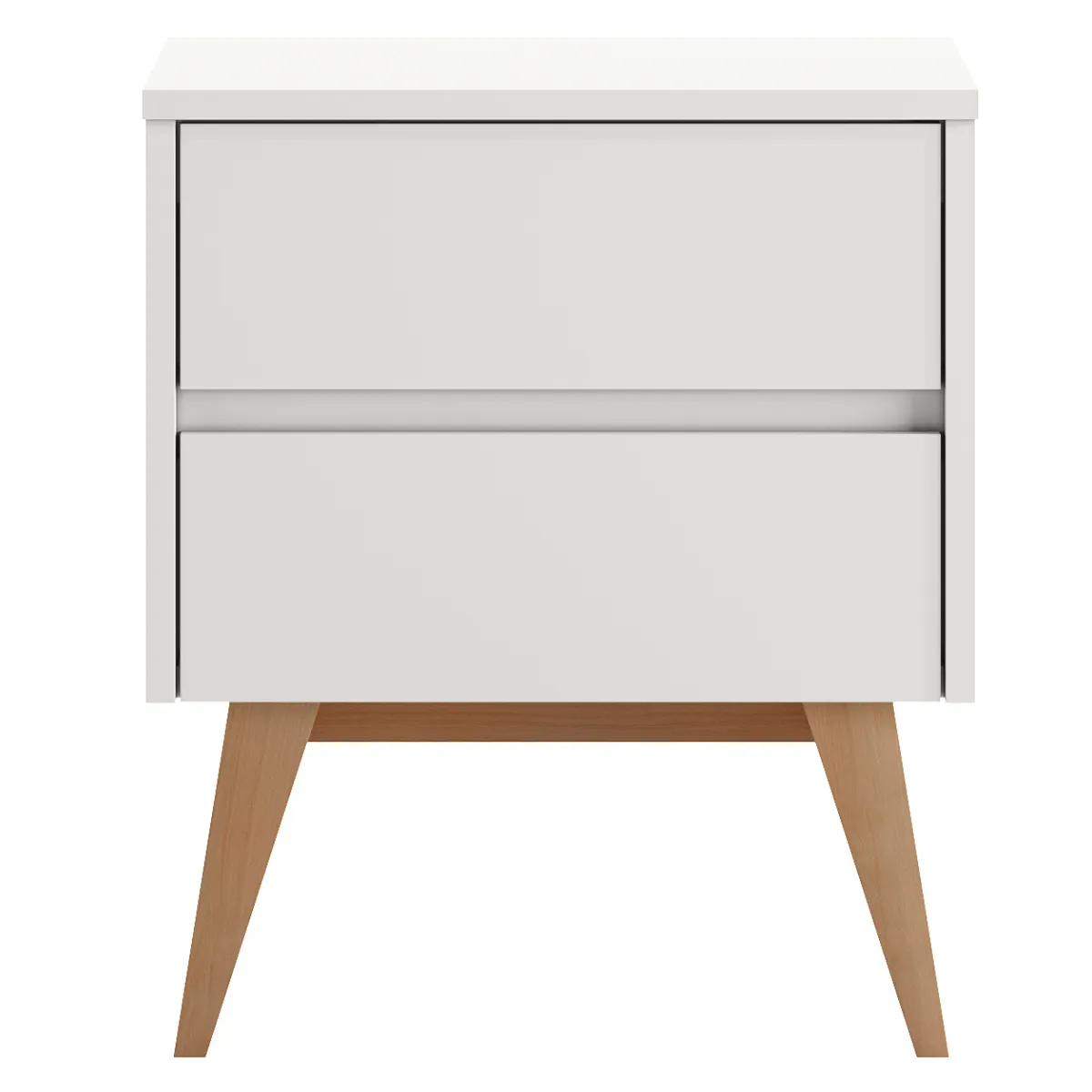 biała szafka nocna SWING do pokoju dziecka Pinio