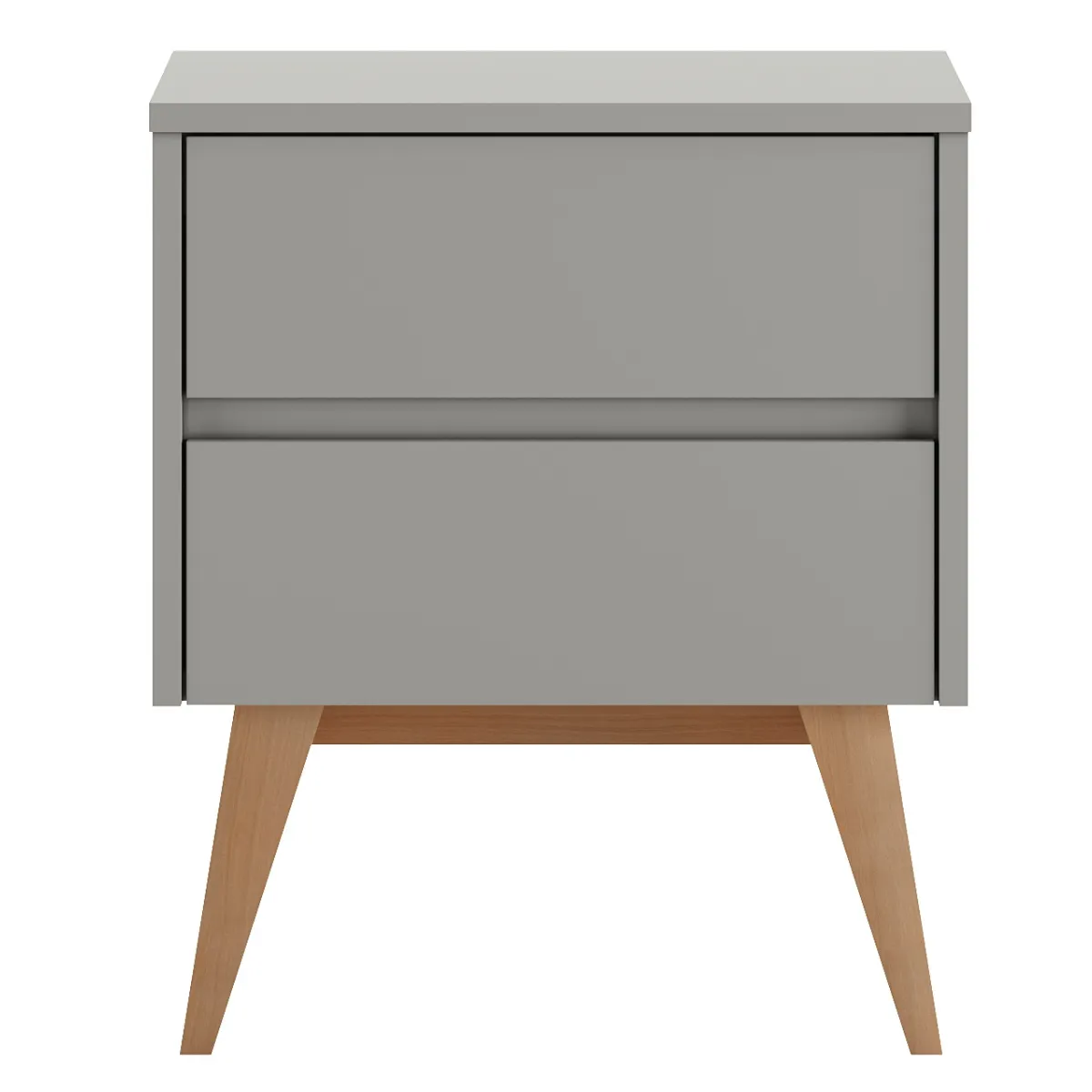 szara szafka nocna SWING do pokoju dziecka Pinio