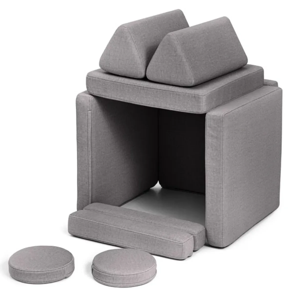 Sofa SHAPPY Mini Ultra Plush ciemnoszara ekspozycja FUMIO Warszawa