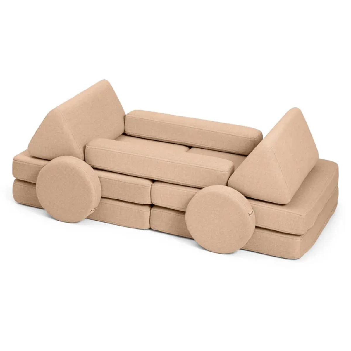 Sofa SHAPPY Mini Ultra Plush camel ekspozycja FUMIO Warszawa