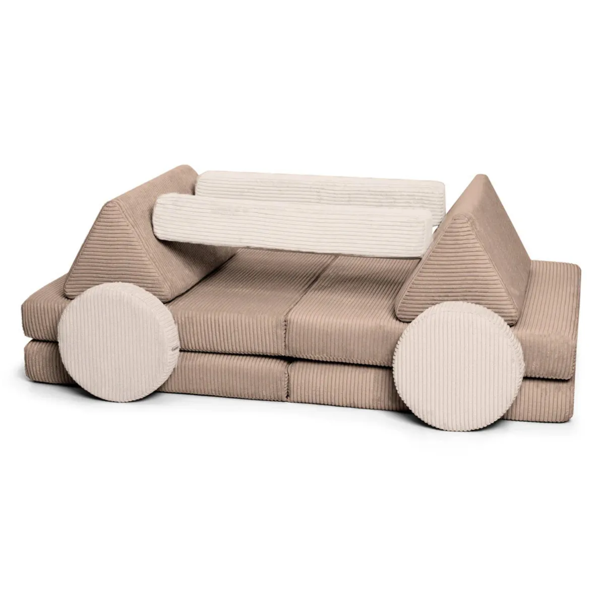 Sofa SHAPPY sztruks Cookie do pokoju dziecka
