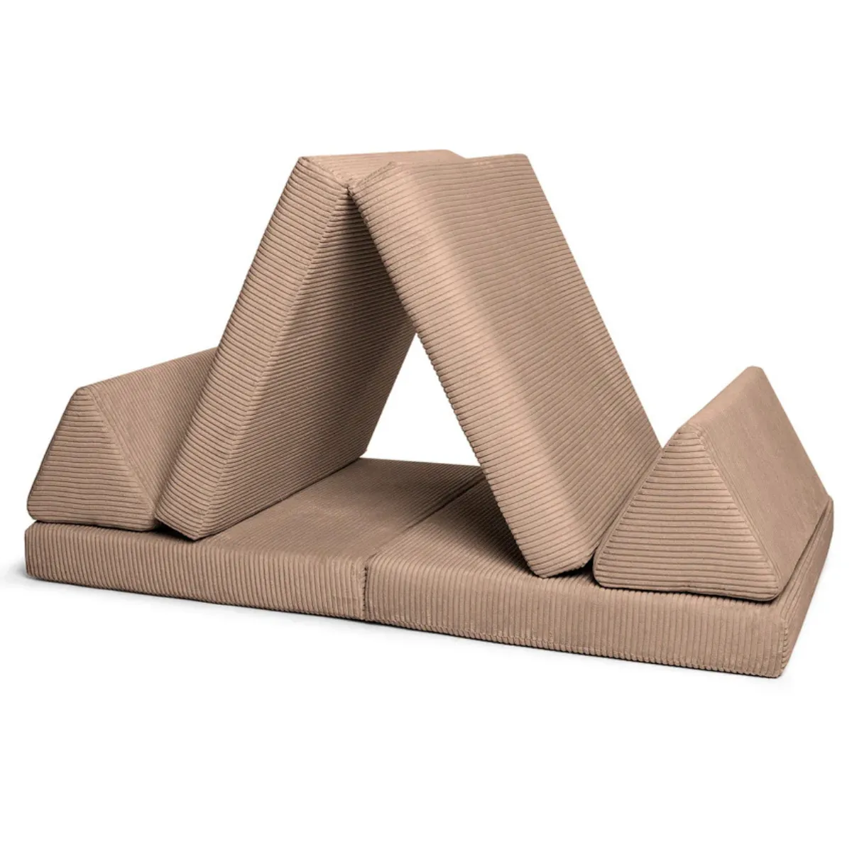 Sofa SHAPPY sztruks czekoladowa ekspozycja FUMIO Warszawa