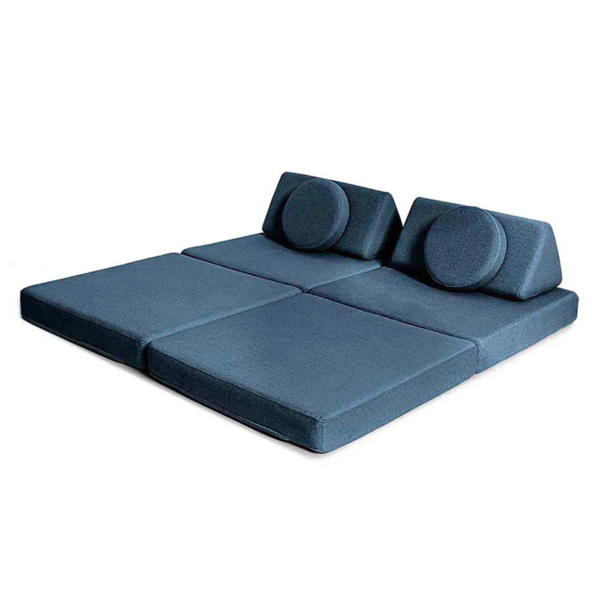 Sofa modułowa Shappy Play granatowa w showroomie FUMIO Warszawa