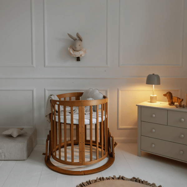 łóżeczko okrągłe