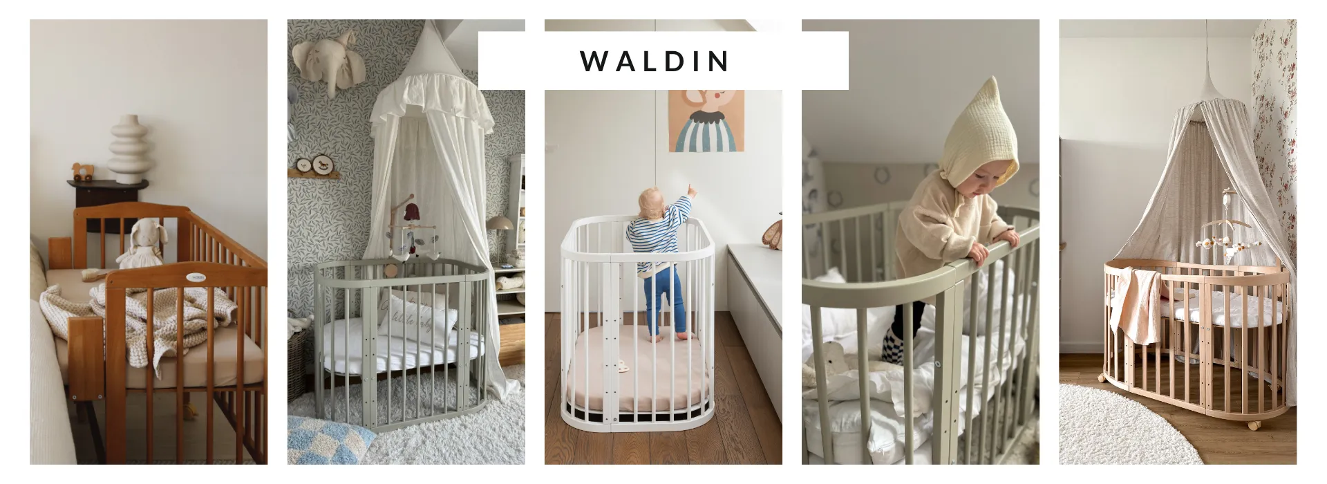 Łóżeczka Waldin w ofercie FUMIO