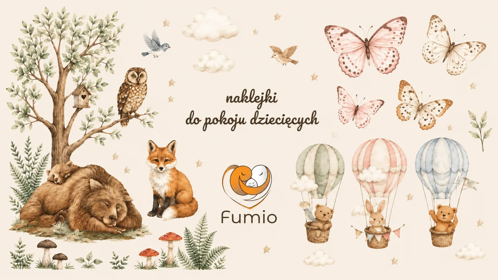 Jakie naklejki na ścianę wybrać do pokoju dziecka? Praktyczny poradnik FUMIO URL